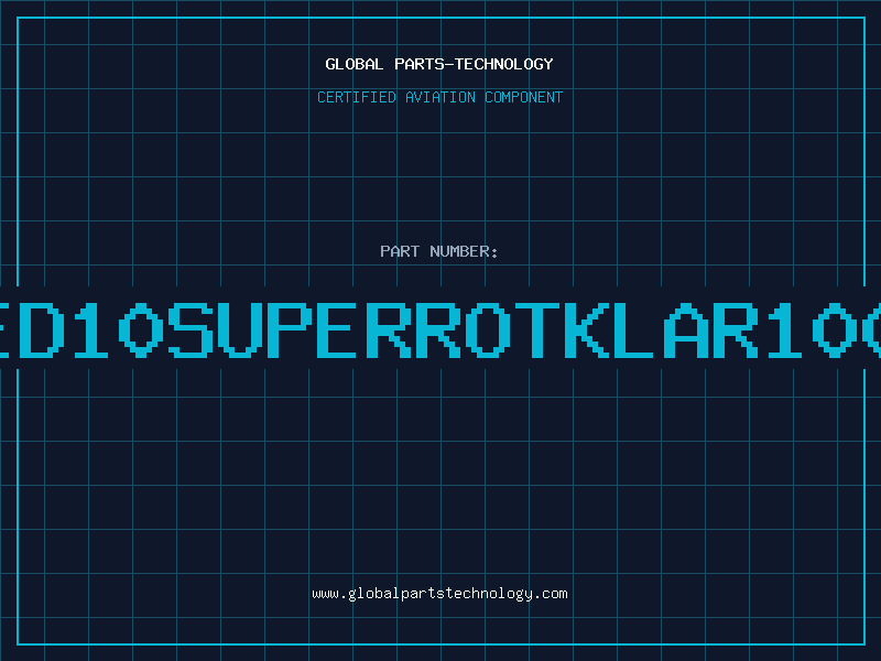 Aviation Part LED10SUPERROTKLAR1000
