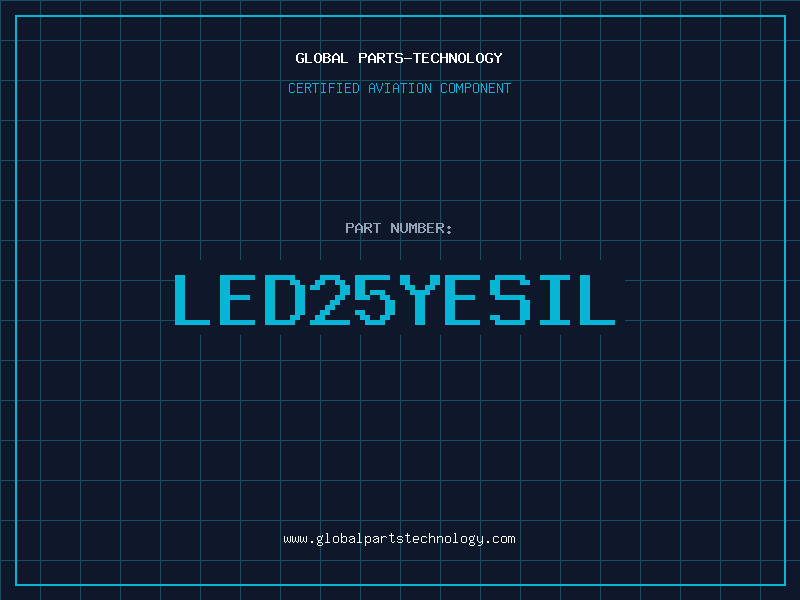 Aviation Part LED25YESIL