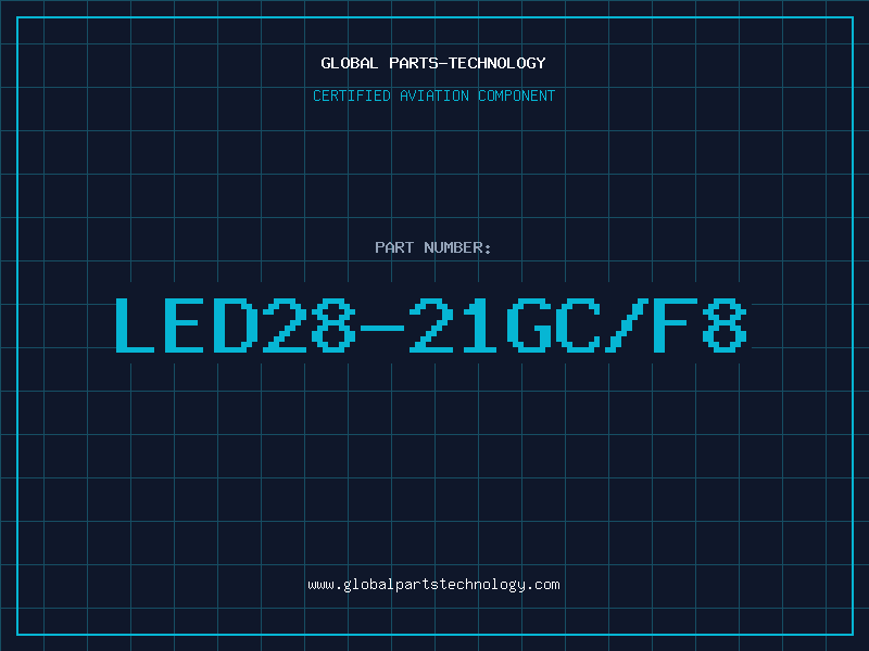 Aviation Part LED28-21GC/F8