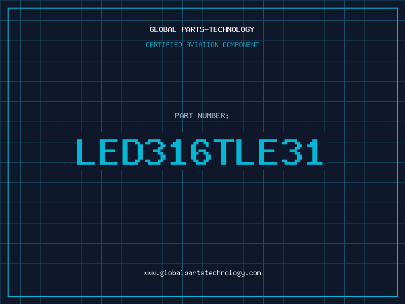 Aviation Part LED316TLE31