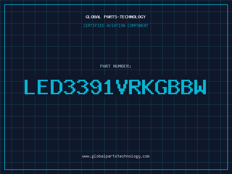 Aviation Part LED3391VRKGBBW