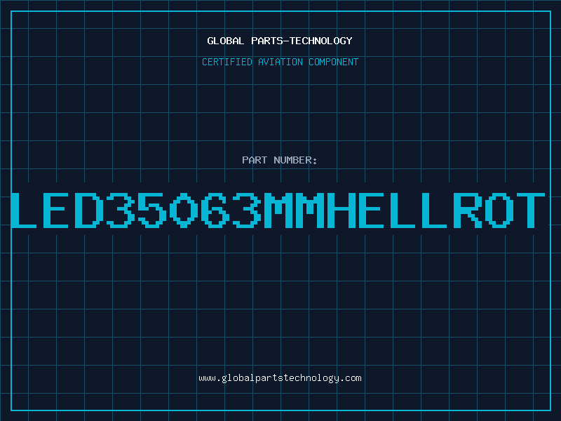Aviation Part LED35063MMHELLROT