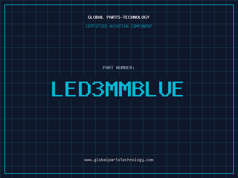 Aviation Part LED3MMBLUE