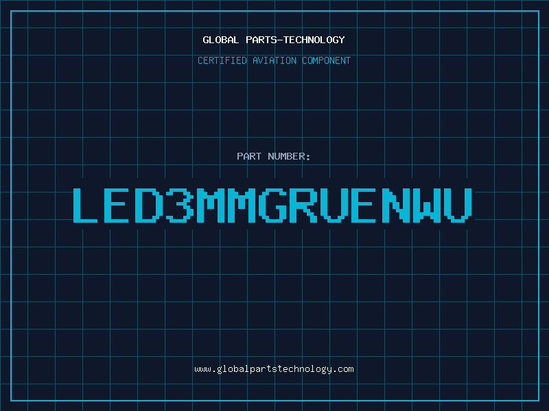 Aviation Part LED3MMGRUENWU