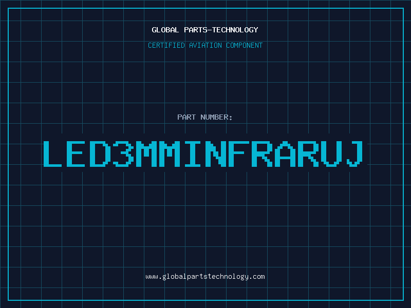 Aviation Part LED3MMINFRARUJ
