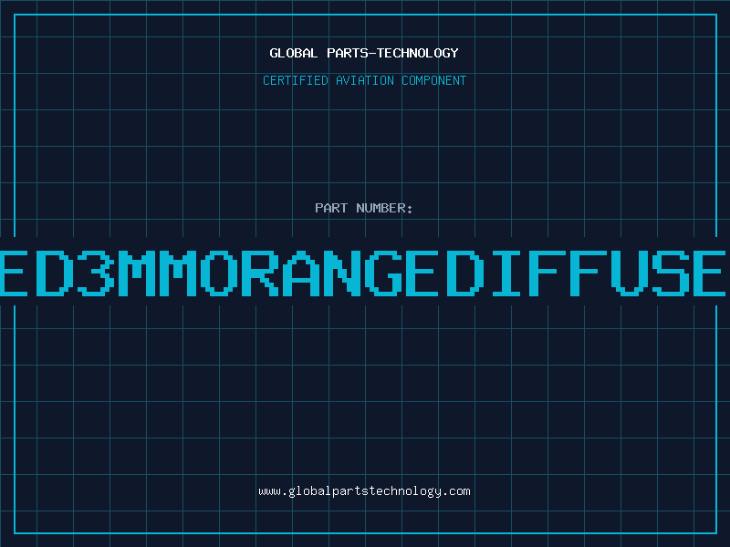 Aviation Part LED3MMORANGEDIFFUSED