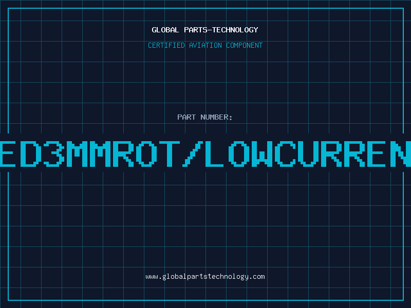 Aviation Part LED3MMROT/LOWCURRENT