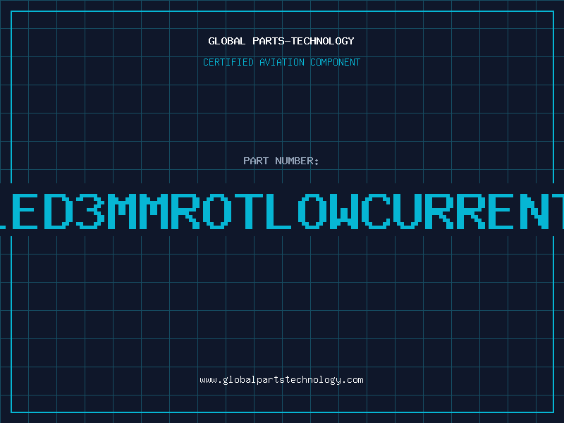 Aviation Part LED3MMROTLOWCURRENT