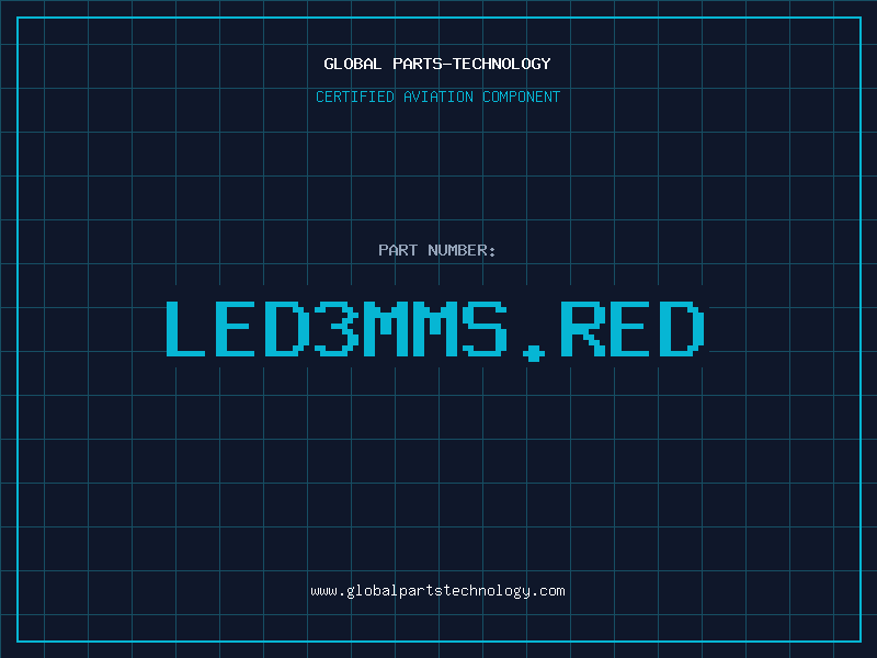 Aviation Part LED3MMS.RED