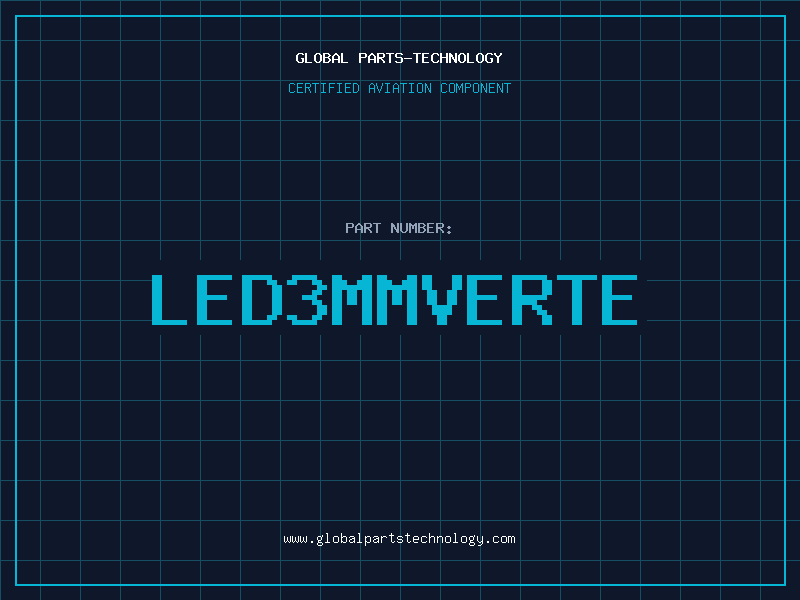 Aviation Part LED3MMVERTE