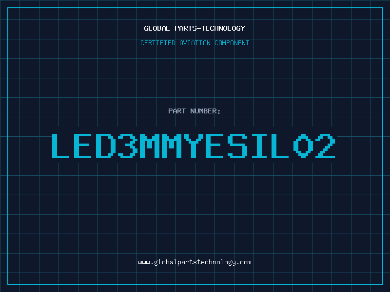 Aviation Part LED3MMYESIL02