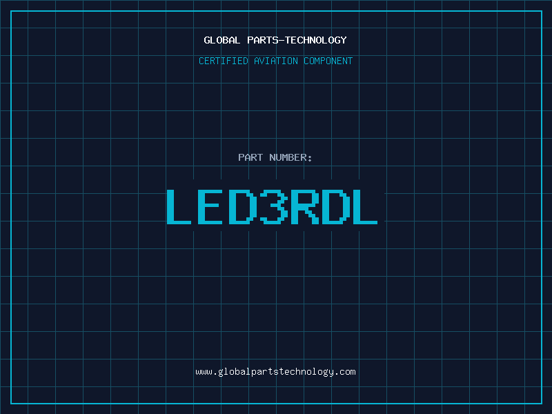 Aviation Part LED3RDL