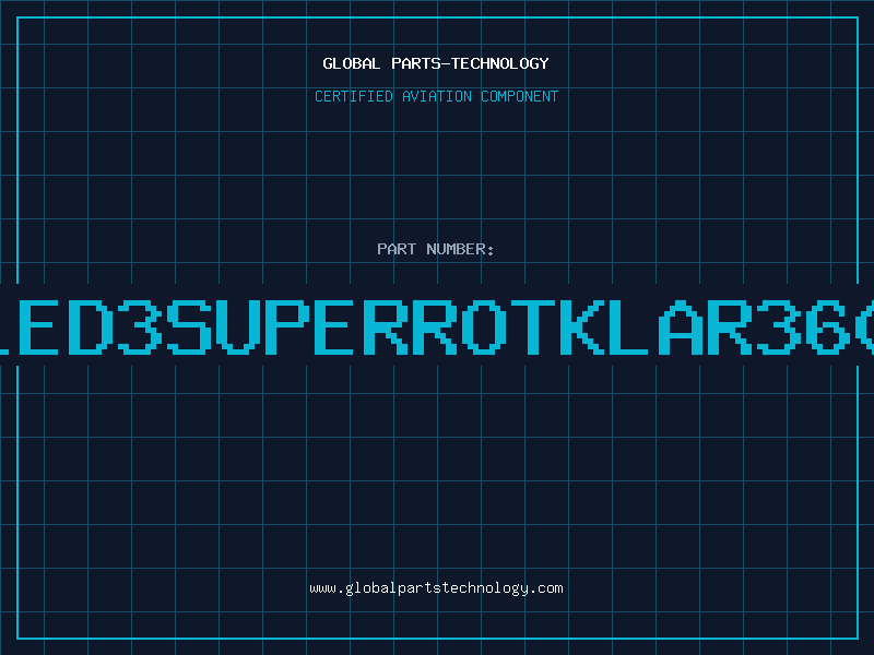 Aviation Part LED3SUPERROTKLAR360