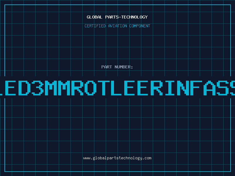 Aviation Part LED3mmrotleerinFass