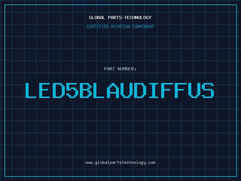 Aviation Part LED5BLAUDIFFUS