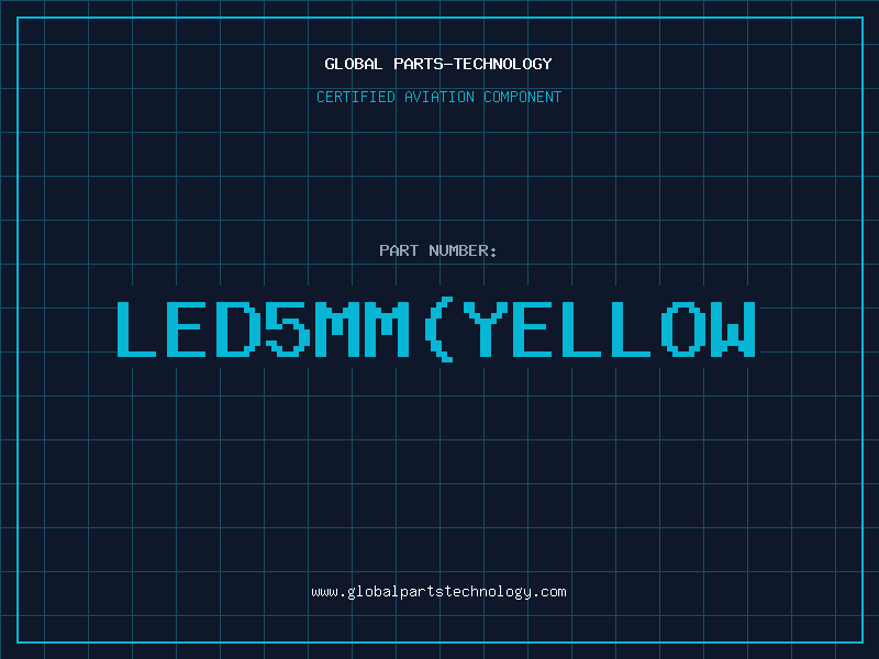 Aviation Part LED5MM(YELLOW