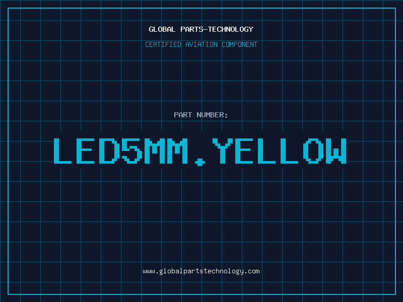 Aviation Part LED5MM.YELLOW