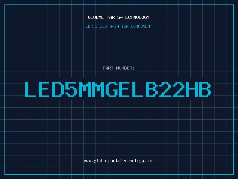 Aviation Part LED5MMGELB22HB