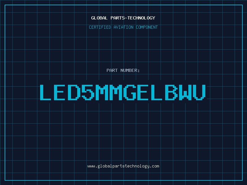 Aviation Part LED5MMGELBWU