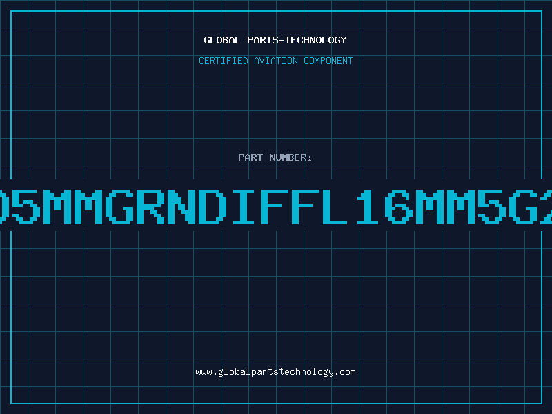 Aviation Part LED5MMGRNDIFFL=16MM5G2PD