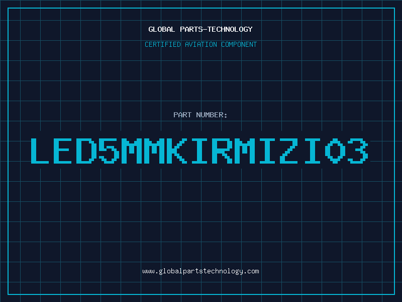 Aviation Part LED5MMKIRMIZI03