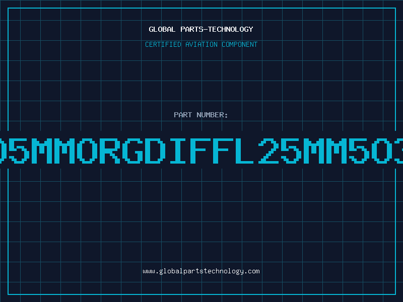 Aviation Part LED5MMORGDIFFL25MM5O3HD