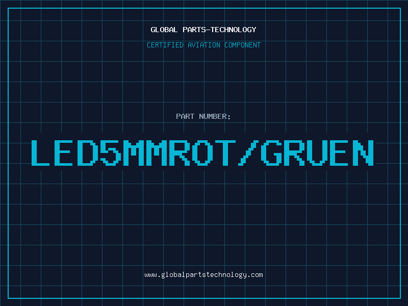 Aviation Part LED5MMROT/GRUEN