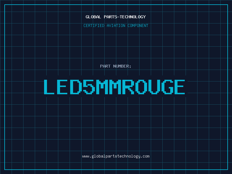 Aviation Part LED5MMROUGE