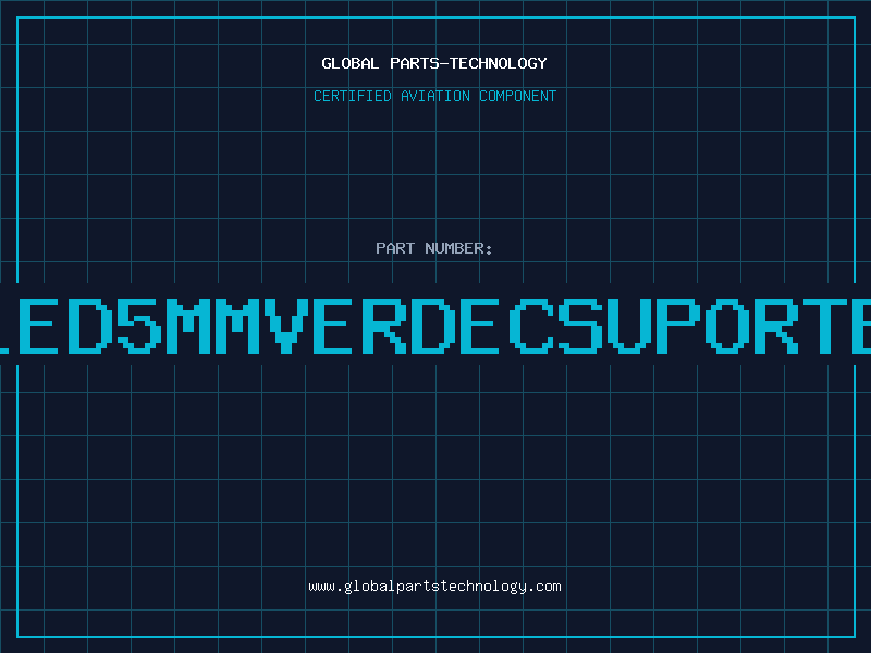 Aviation Part LED5MMVERDECSUPORTE