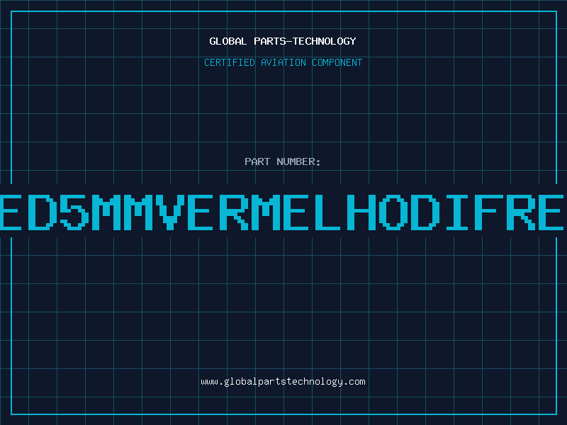 Aviation Part LED5MMVERMELHODIFRET