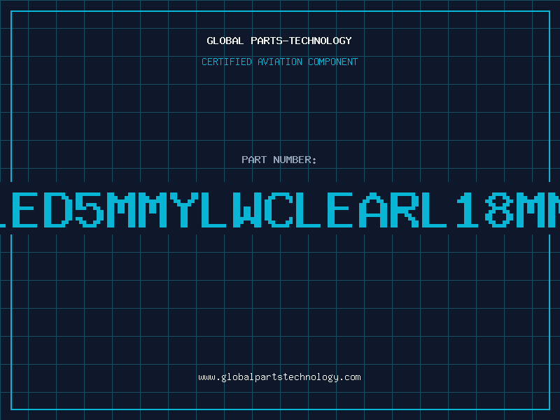 Aviation Part LED5MMYLWCLEARL=18MM