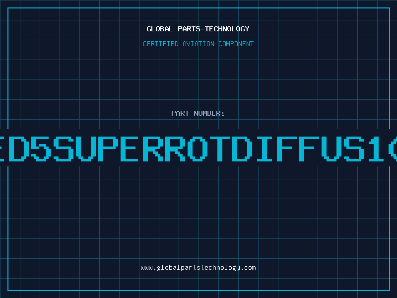 Aviation Part LED5SUPERROTDIFFUS100