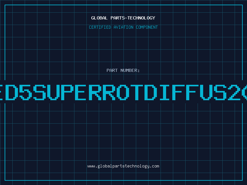 Aviation Part LED5SUPERROTDIFFUS200