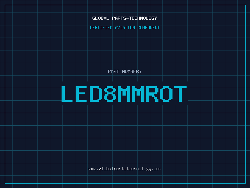 Aviation Part LED8MMROT