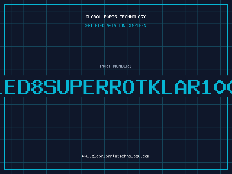 Aviation Part LED8SUPERROTKLAR100