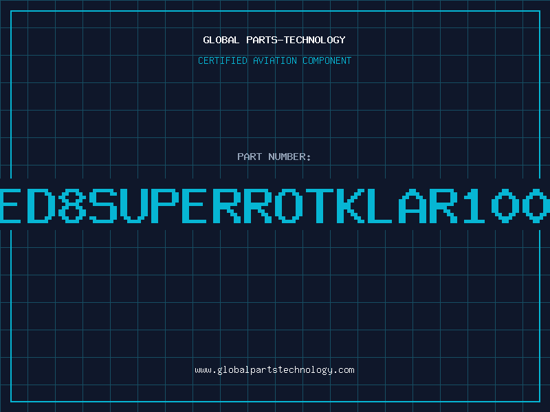 Aviation Part LED8SUPERROTKLAR1000