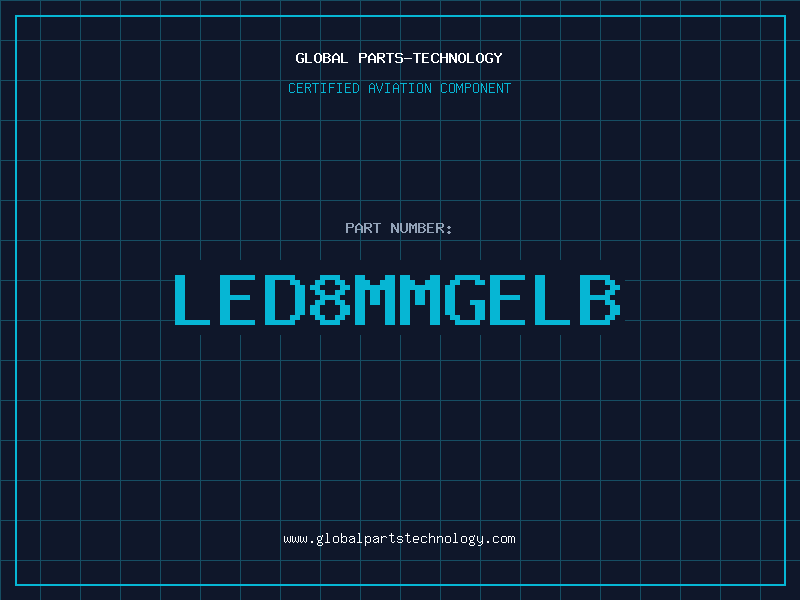 Aviation Part LED8mmgelb