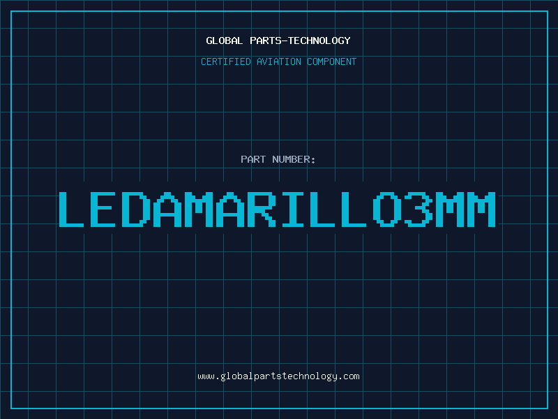 Aviation Part LEDAMARILLO3MM