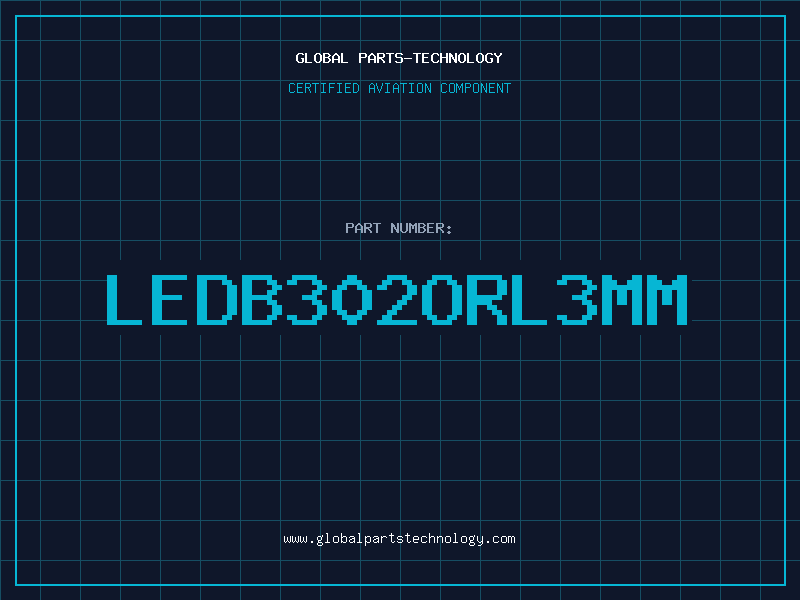 Aviation Part LEDB302ORL3MM