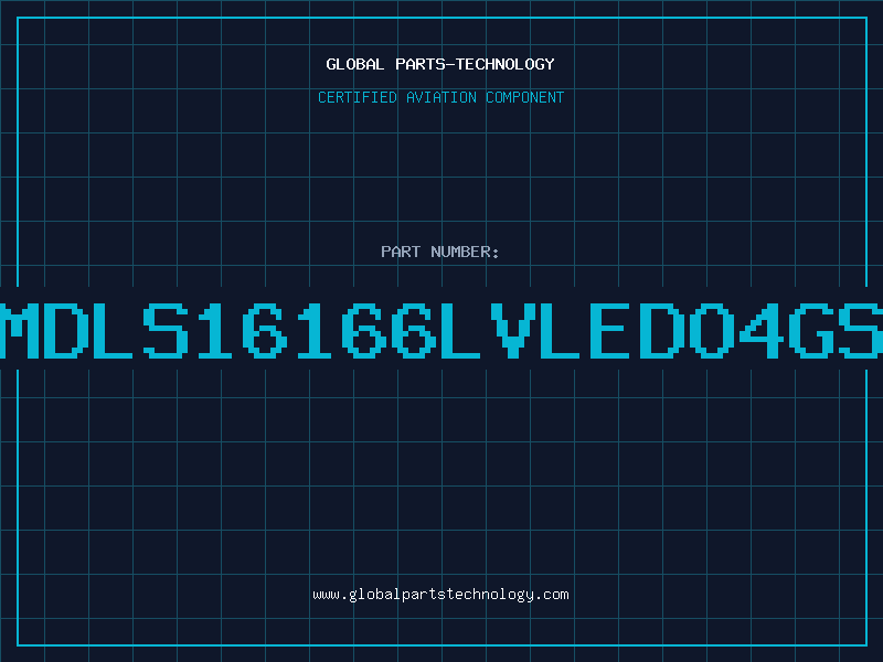 Aviation Part LEDBACKLIGHTMDLS16166LVLEDO4GSEMICONDUCTOR