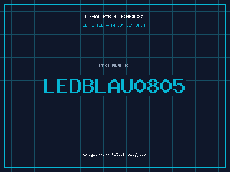 Aviation Part LEDBLAU0805