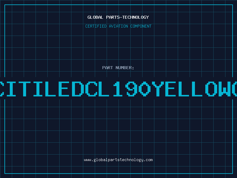 Aviation Part LEDCITILEDCL190YELLOWGREE