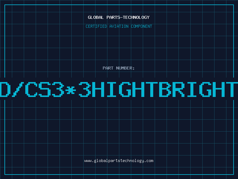 Aviation Part LEDD/CS3*3HIGHTBRIGHTSMD