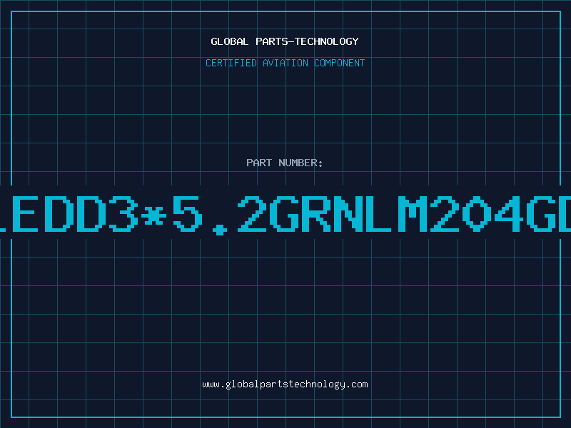 Aviation Part LEDD3*5.2GRNLM204GD