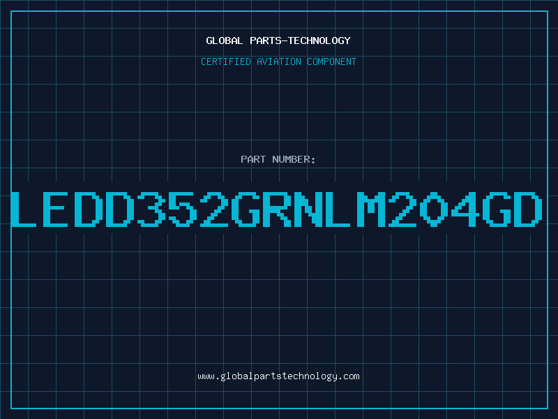 Aviation Part LEDD352GRNLM204GD