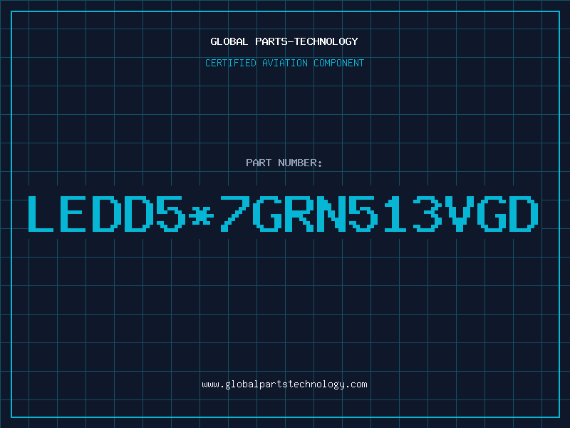 Aviation Part LEDD5*7GRN513VGD