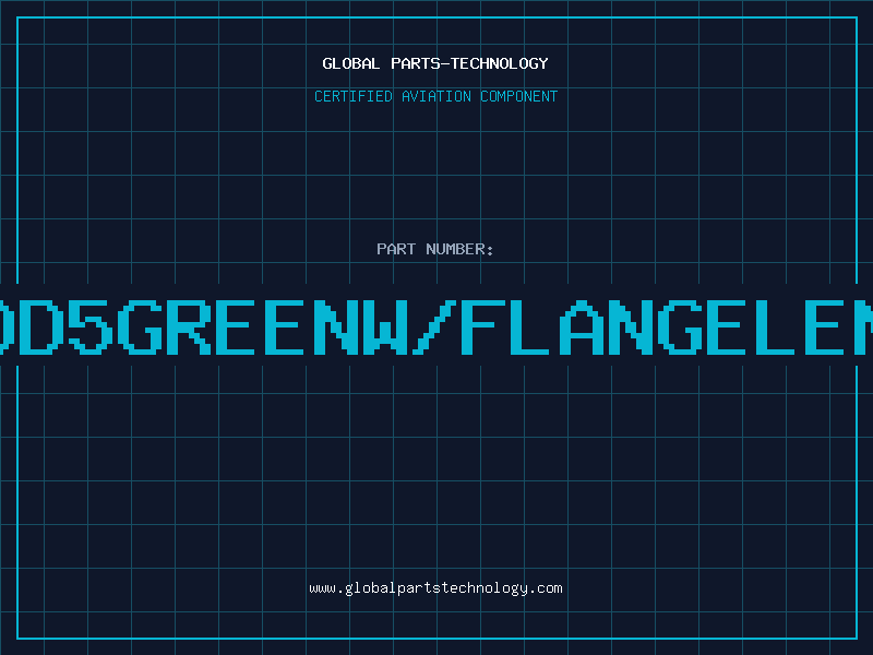 Aviation Part LEDD5GREENW/FLANGELENS1