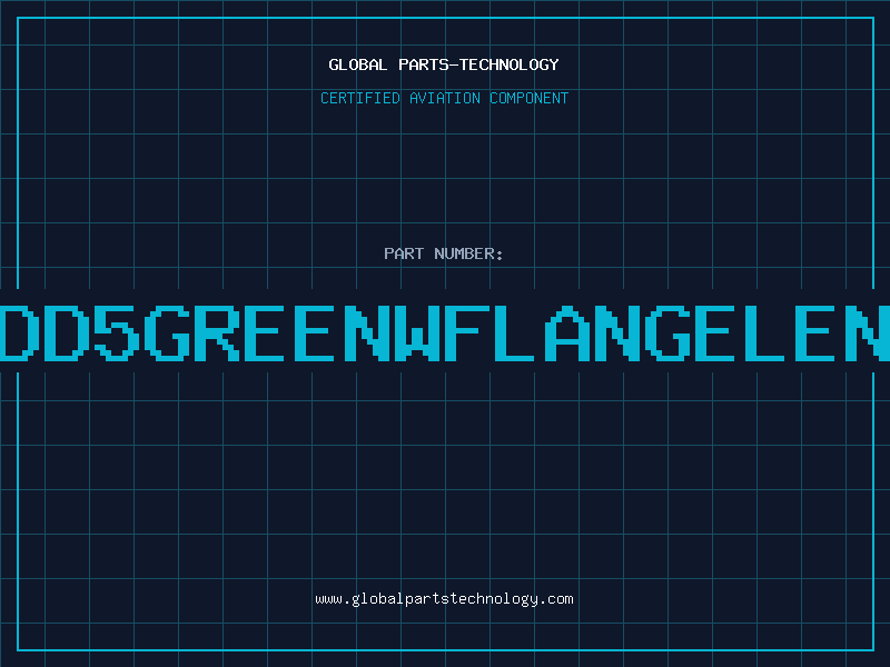 Aviation Part LEDD5GREENWFLANGELENS1