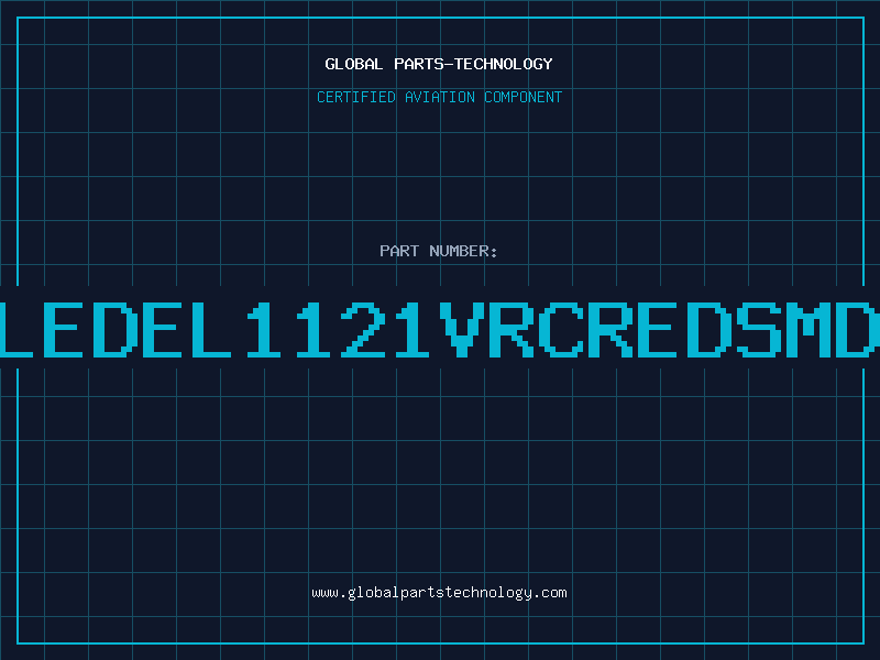 Aviation Part LEDEL1121VRCREDSMD