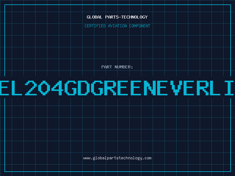 Aviation Part LEDEL204GDGREENEVERLIGHT